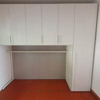 Composizione armadio a ponte e letto modello TEX
