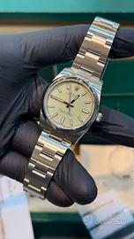 Rolex OP 34mm Nuovo 2026 Pistacchio 124200 Full