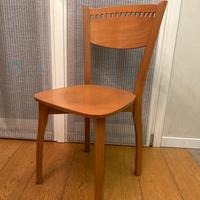 4 Sedie in noce nazionale