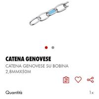 CATENA GENOVESE SU BOBINA 2,8MMX50M WURTH