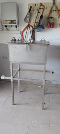 vasca in acciaio inox 