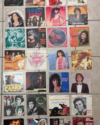 lotto vinili 45 giri anni 70 Italia