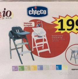 Sdraio chicco piu seggiolone