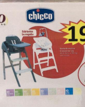 Sdraio chicco piu seggiolone