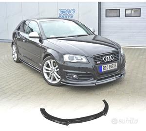 SPOILER LIP AUDI A3 8P 08-12 NERO LUCIDO