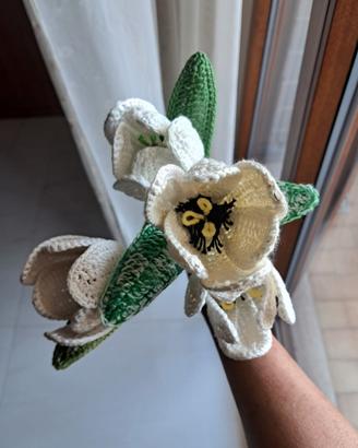 fiori all'uncinetto 