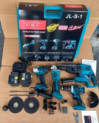 Kit da lavoro 4in1 a batteria