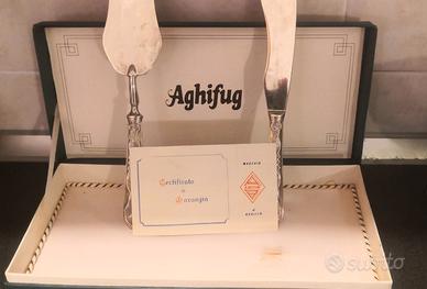 Servizio Dolce Vintage AGHIFUG in Argento 800