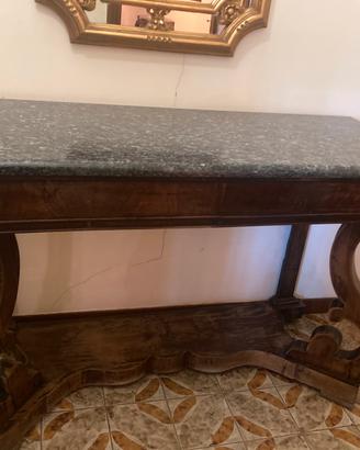 Consolle con specchio