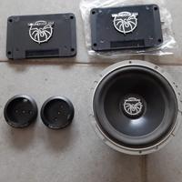 Un solo woofer 160mm Soundstream top di gamma 150w