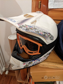 Casco Motocross axo taglia M