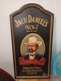 INSEGNA JACK DANIELES IN LEGNO