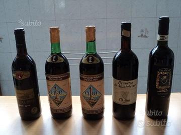 Vini antichi da collezione