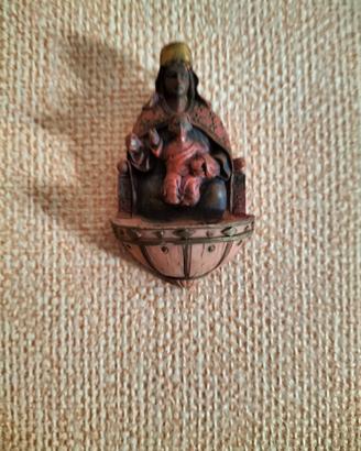 Acquasantiera da collezione  Madonna di Tindari 