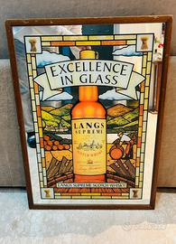 Specchio pubblicitario vintage Langs Supreme