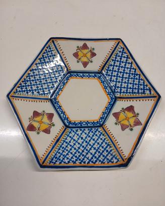 piatto ceramica henriot quimper france collezione