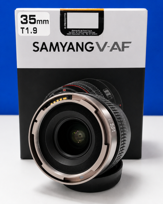Samyang V-AF 35 T1.9 per Sony E-Mount
