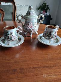 Servizio tazzine di Capodimonte