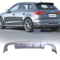 DIFFUSORE AUDI A3 HATCHBACK 17-20 LOOK S3 OO---OO