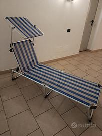 Lettini da spiaggia pieghevoli