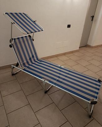 Lettini da spiaggia pieghevoli