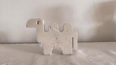 Scultura Cammello in marmo