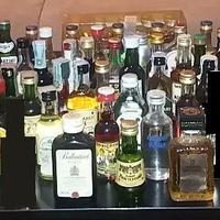 Bottiglie alcolici MIGNON da collezione