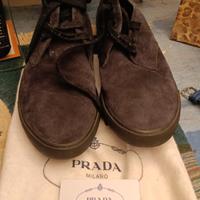 mocassini uomo Prada tg 43,5 in pelle 
