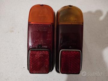 Coppia fanali posteriori Fiat 600 epoca