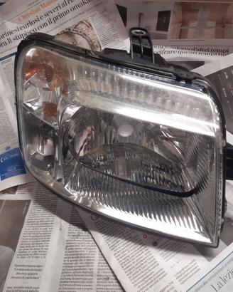 Fanale anteriore DX Fiat Panda 169 e specchio DX.