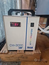 chiller refrigerante per macchinari laser