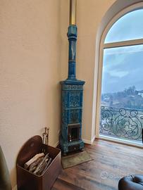 Stufa a legna Ceramiche Cielle in ceramica