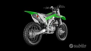 Akrapovic scarico titanio kawasaki kx 450 f 16/18