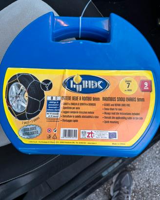 Catene da neve 9 mm Lubex Gruppo 7