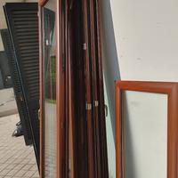 1 Finestra e 3 Portefinestra in alluminio doppio