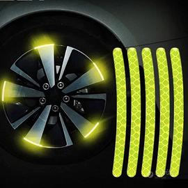 20 strisce adesive auto moto bici riflettenti