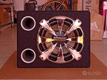 Subwoofer Phonocar 32cm/12inch Bass Reflex