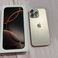 iPhone 16 pro max 256 gb