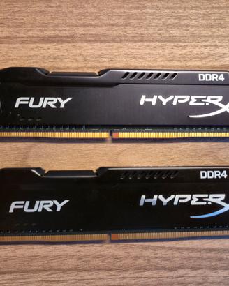 RAM DDR4 16GB (8x2) 2400mhz