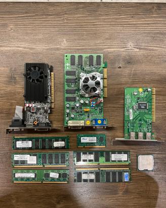 Lotto componenti Hardware per PC