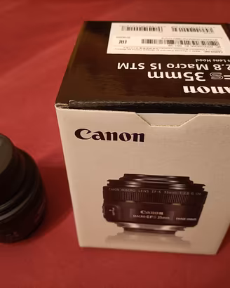 Canon EF-S 35mm f2.8  IS STM MACRO