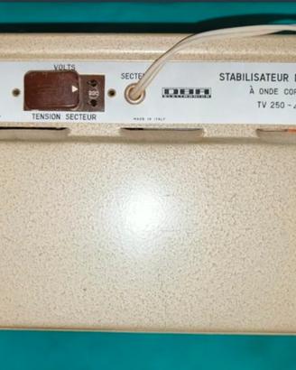 stabilizzatore di tensione vintage DBR TV 250