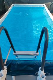Piscina Intex 4x2  con filtro a sabbia e accessori