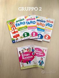 Libri scuola 2° elementare. Come nuovi.