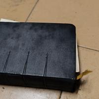 antico libro messale romano con Santini