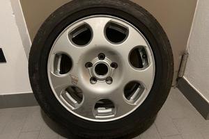 5 gomme con cerchi x audi A4  205/55