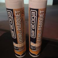 2Confezioni Silicone Saratoga legno e parquet Pino