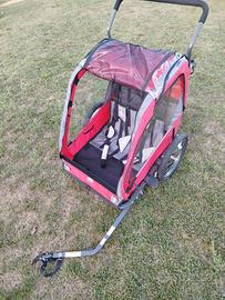 Allen Sports Rimorchio Bici 2 Posti + Passeggino