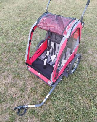Allen Sports Rimorchio Bici 2 Posti + Passeggino
