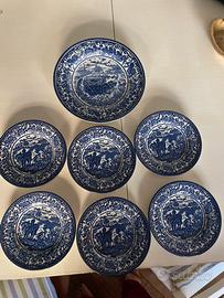 Completo piatti da dolce vintage inglese